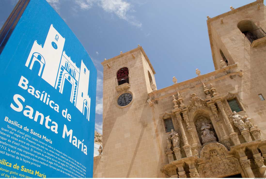 Imprescindibles de Alicante Basilica de Santa María Alicante