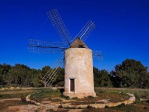 Molinos de viento Formentera