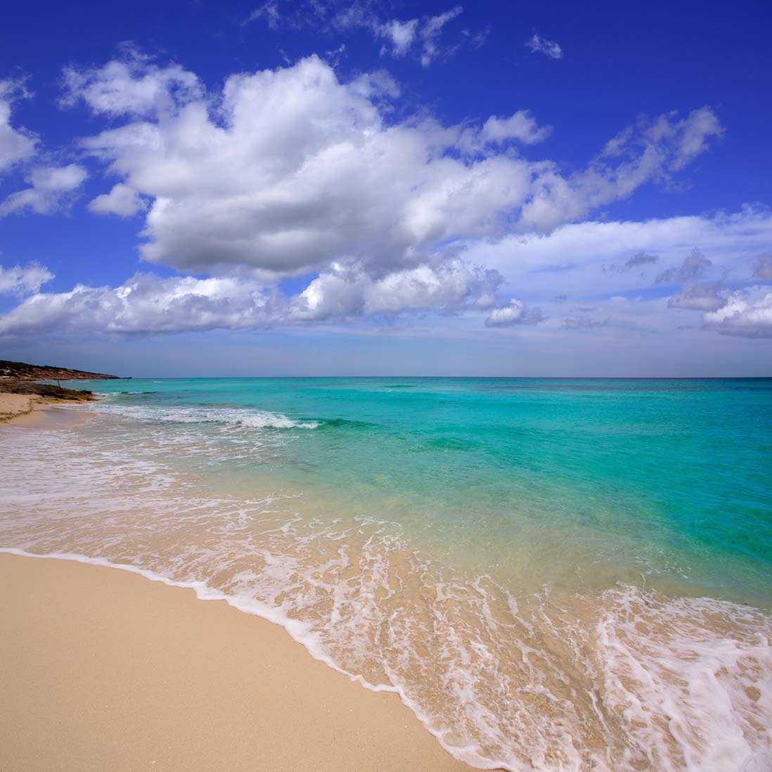 Playa Mitjorn, Formentera