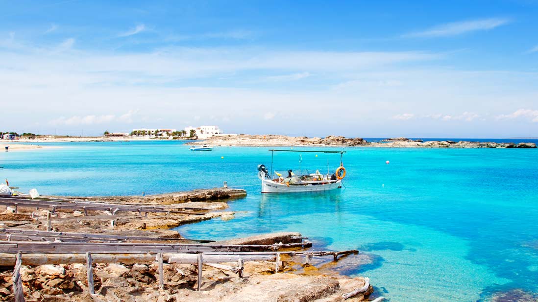 Playa Es Pujols Formentera Islas Balears