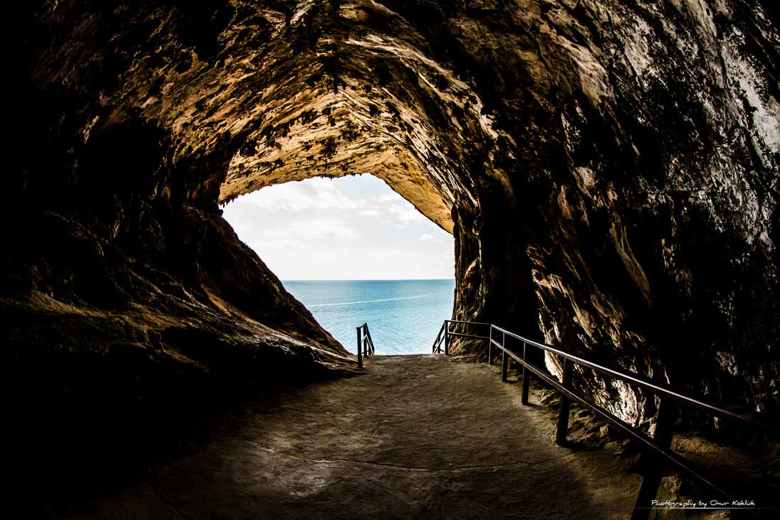entrada cuevas de Arta al norte de Mallorca