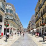 Larios street, the liveliest street in Málaga