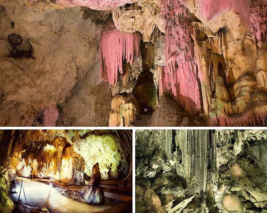Collage Nerja Caves, Malaga, Costa del Sol