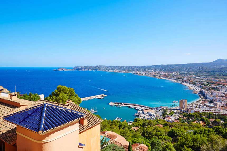 Aereal-veiw-of-Javea-familly-routes Highlights of Jávea