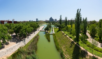 Beautifull Cabecera park in Valencia