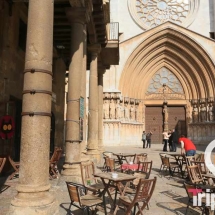 bar de la plaza de la Seu junto a la Catedral de Tarragona