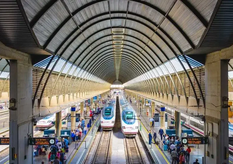 estacion tren de alta velocidad espana